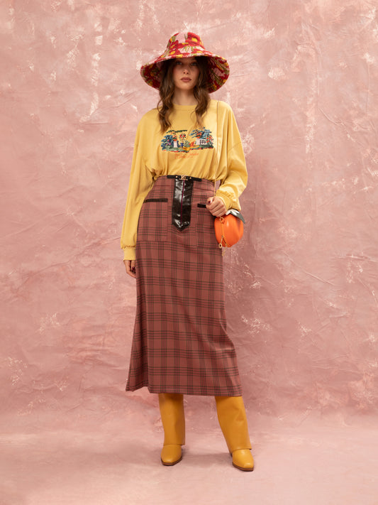 LONG SLEEVE T-SHIRT - YELLOW