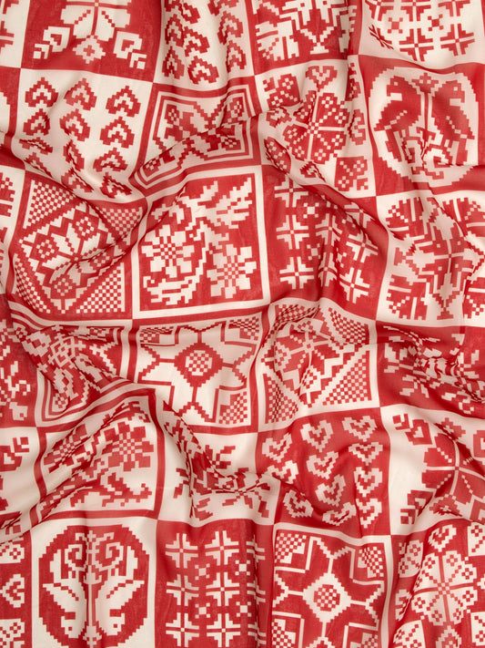 CHIFFON SCARF - KOUVERTA