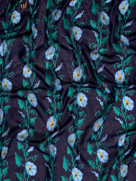 CHIFFON SCARF - MOONFLOWERS