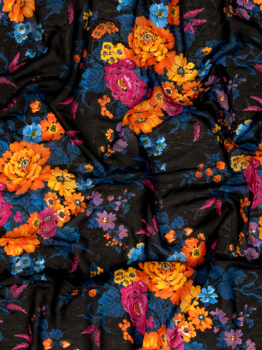 CHIFFON SCARF - TAPETSARIA BLACK