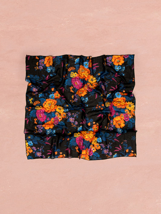 CHIFFON SCARF - TAPETSARIA BLACK