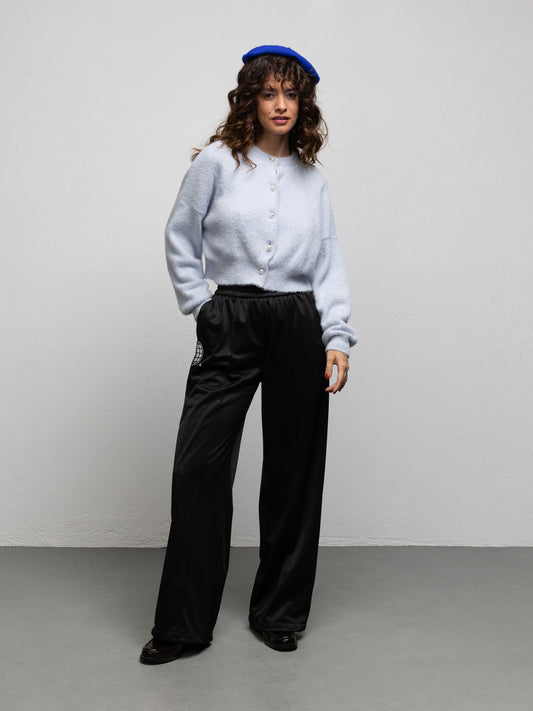 GROOVE TRACK PANTS - BLACK