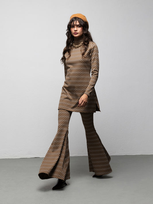 MIDLER PANTS - BROWN