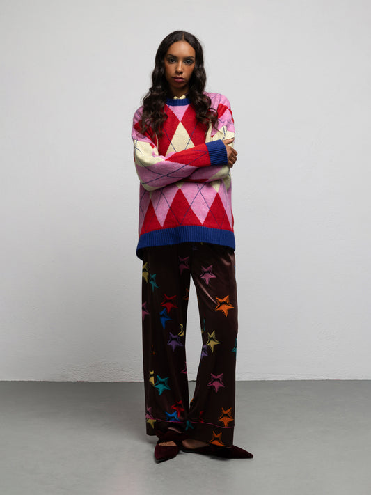 WARHOL KNIT SWEATER - DIAMOND PINK
