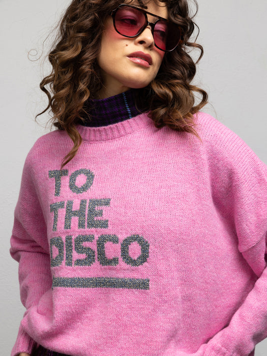 WARHOL KNIT SWEATER - TO THE DISCO