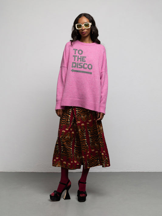 WARHOL KNIT SWEATER - TO THE DISCO