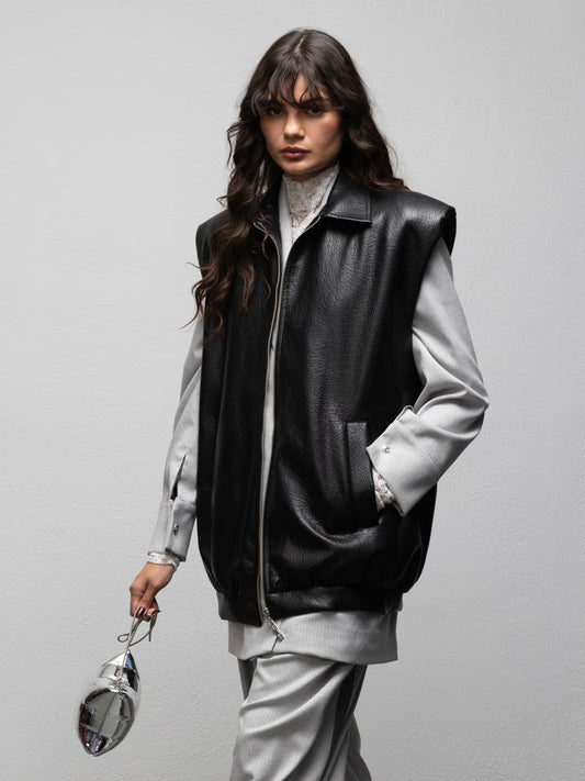 VINYL GILET
