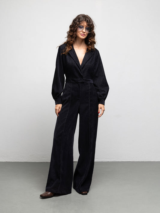 DEBBIE JUMPSUIT - MIDNIGHT BLUE