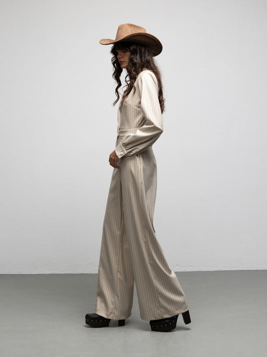 DEBBIE JUMPSUIT - CREAM