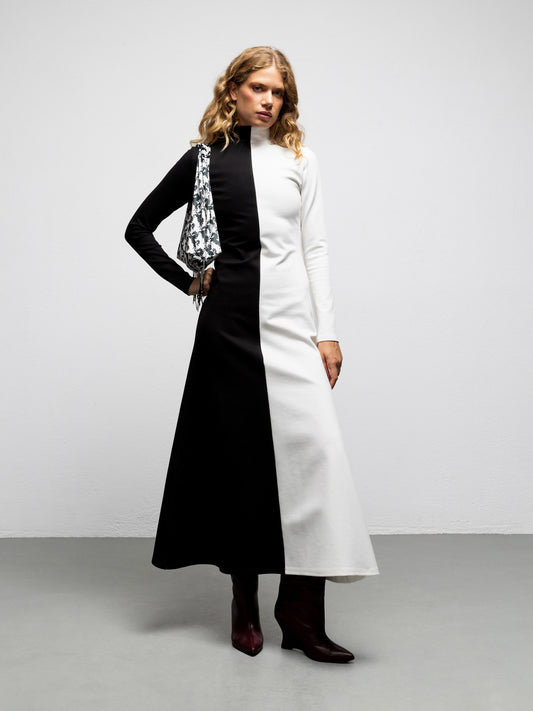 DALI DRESS - B&W