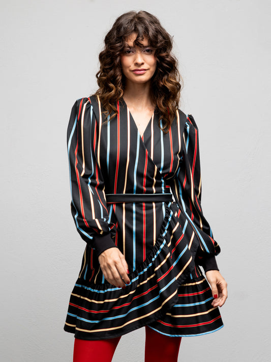 TWIGGY DRESS - STRIPES