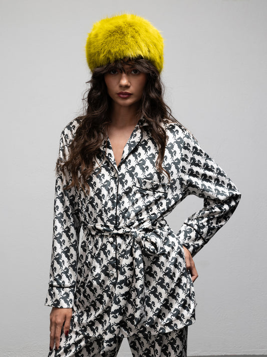 NAOMI SHIRT - PIED-DE-HORSES