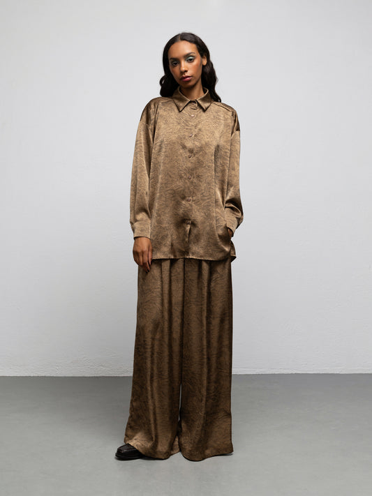 EVELYN SHIRT - VINTAGE GOLD