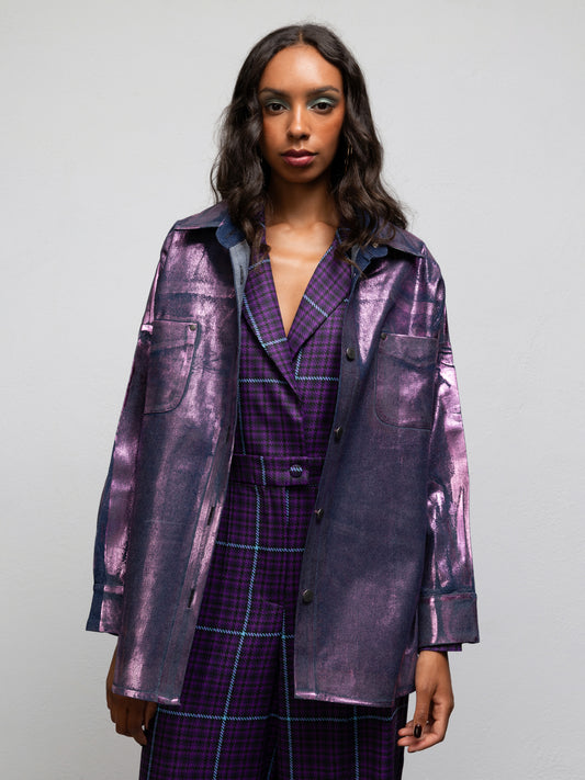 DIANA SHIRT - PURPLE