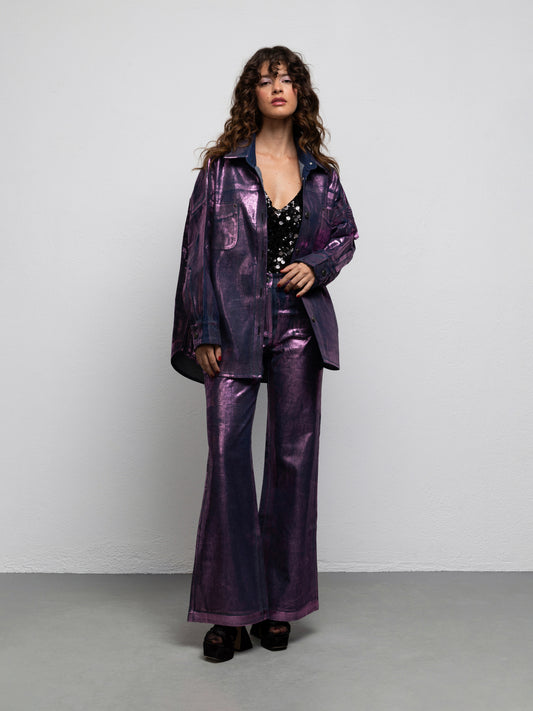 DIANA SHIRT - PURPLE