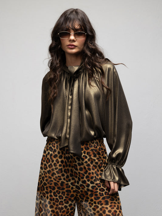 FRAN BLOUSE - VINTAGE GOLD