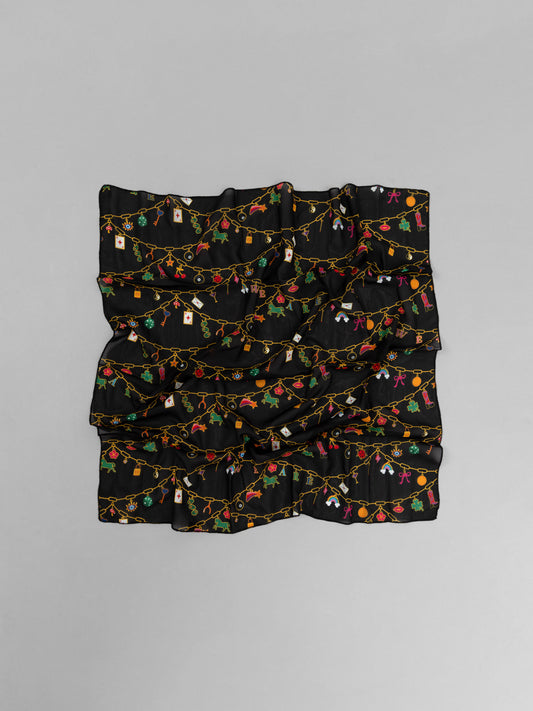 CHIFFON SCARF - LUCKY CHARMS