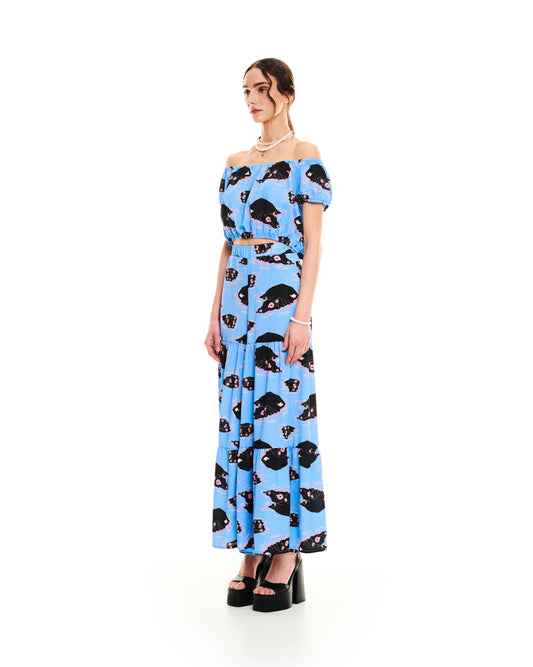 TIERED PANTS - HIPPO