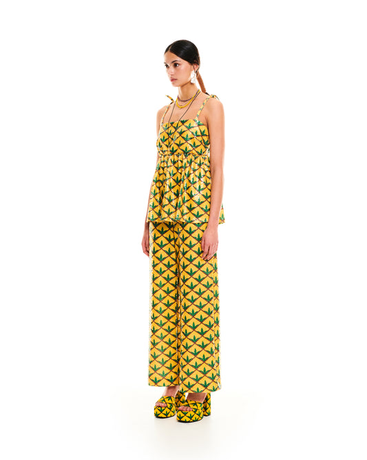 SEQUIN PANTS - ANANAS