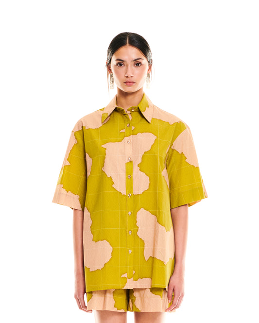 SHORT-SLEEVE COTTON SHIRT - AFRICA