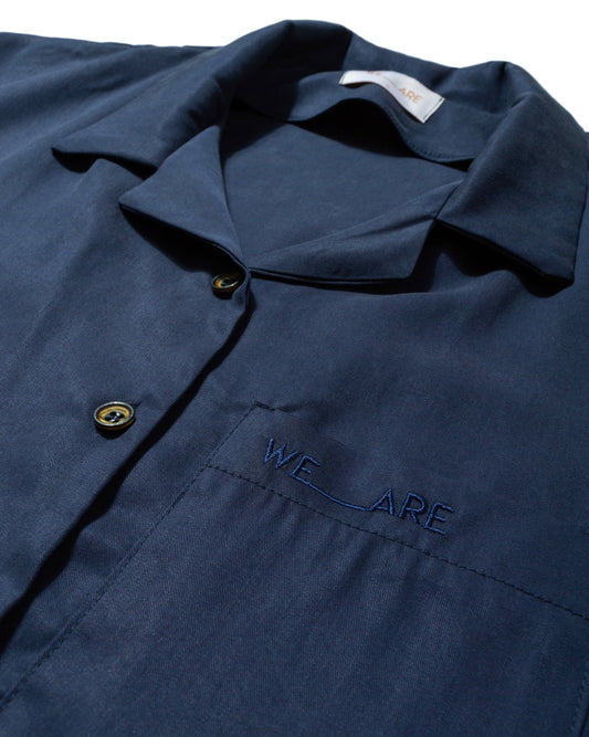 SHORT-SLEEVE SHIRT BLUE