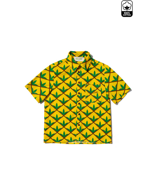 SHORT-SLEEVE COTTON SHIRT ANANAS