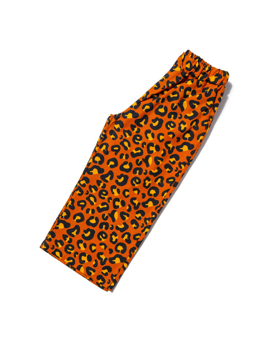 UNISEX ELASTICATED-WAIST PANTS LEOPARD LOGO
