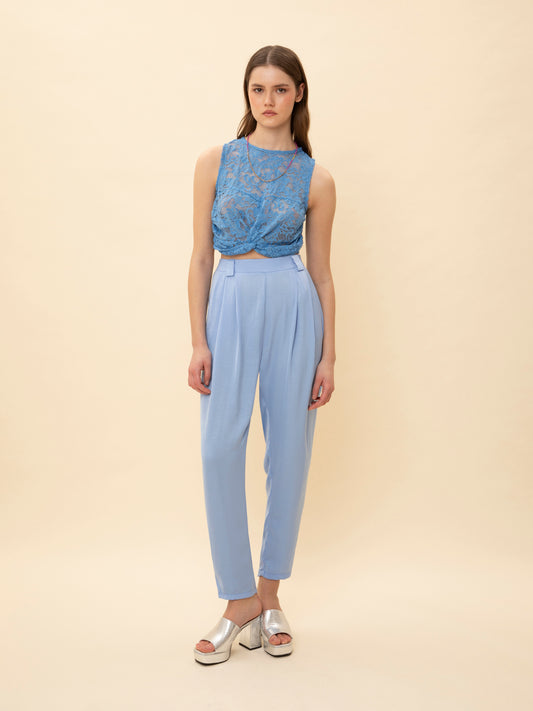 TAILORED PLEATED PANTS