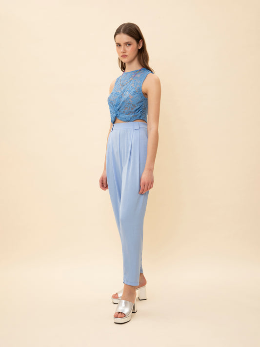 TAILORED PLEATED PANTS