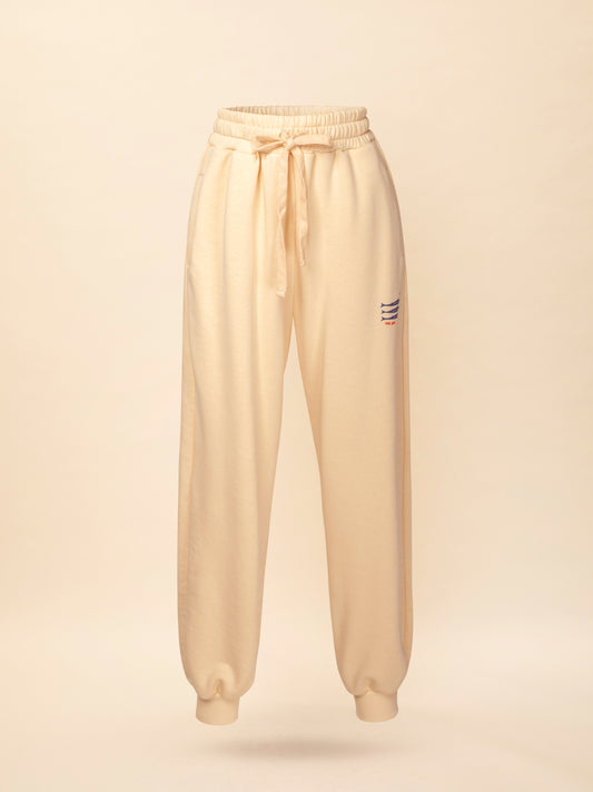 TRACK PANTS VANILLA