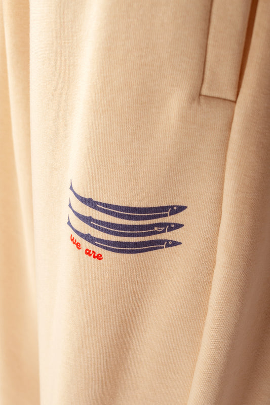 TRACK PANTS VANILLA