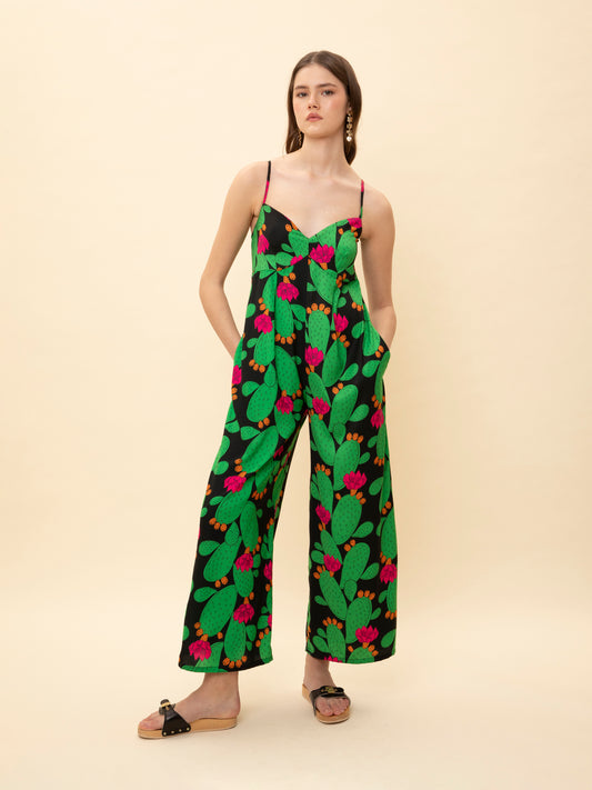 SWEETHEART NECKLINE JUMPSUIT FRAGKOSYKA