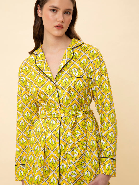 PAJAMA SHIRT W-LOGO