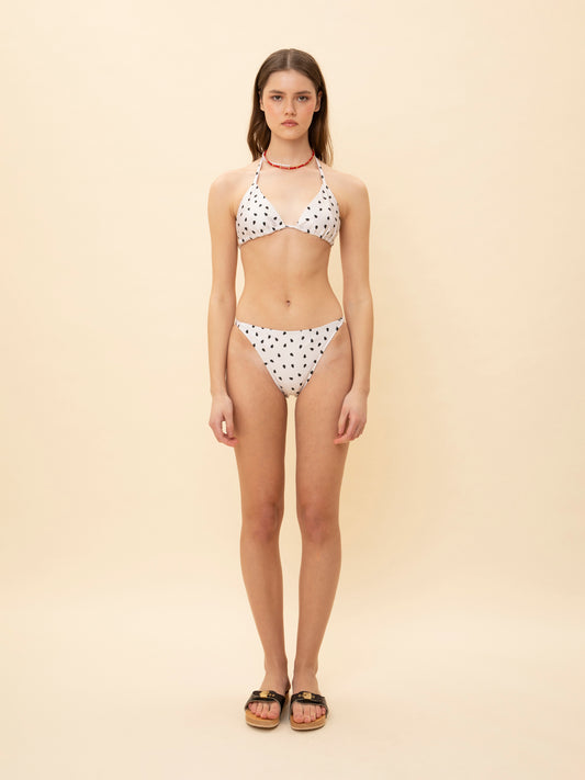 TRIANGLE BIKINI KARPOUZI IVORY