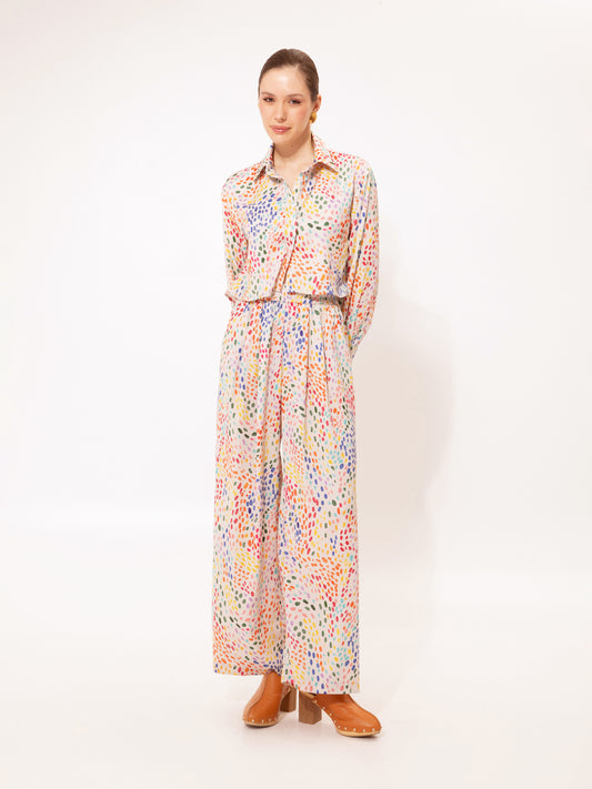 PAJAMA SATIN PANTS VOTSALA
