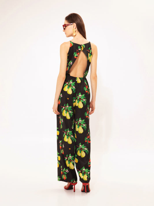 OPEN-BACK JUMPSUIT FRUITS