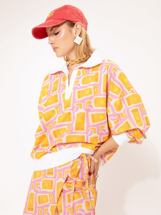 LONG-SLEEVE SWEATER SUNSCREEN