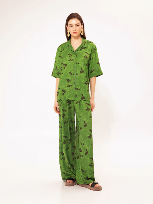 PAJAMA SATIN PANTS ELIA
