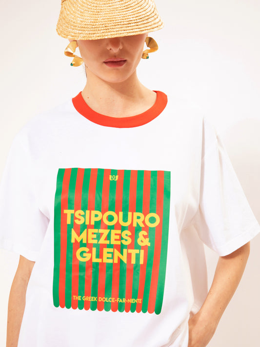 OVERSIZED T-SHIRT TSIPOURO RED
