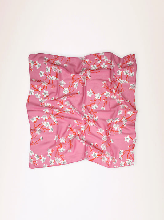 CHIFFON SCARF AMIGDALIA PINK