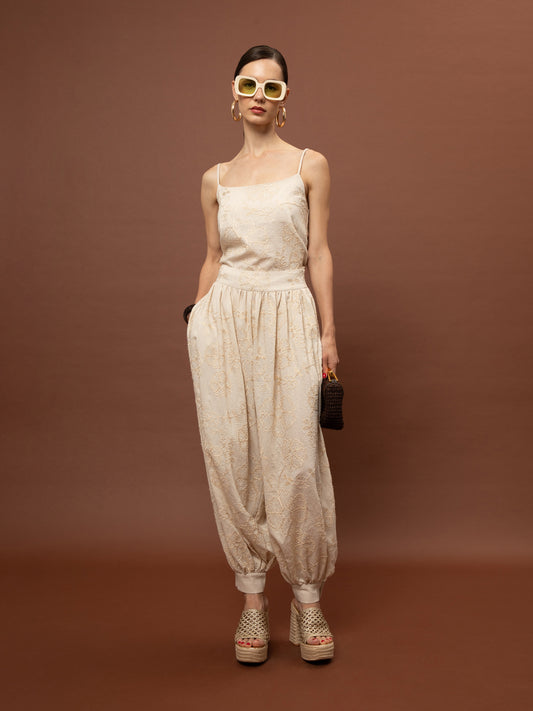 SCARF LINEN TOP