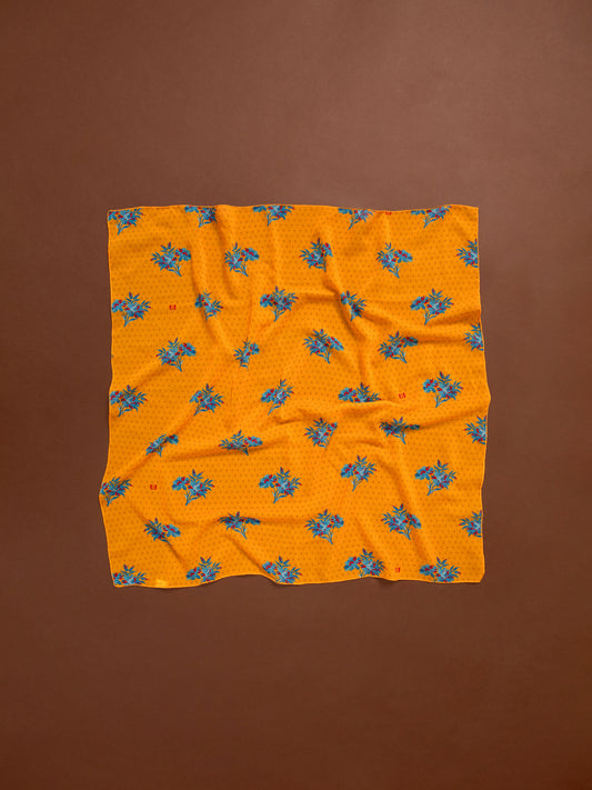 CHIFFON SCARF - BOUQUETS