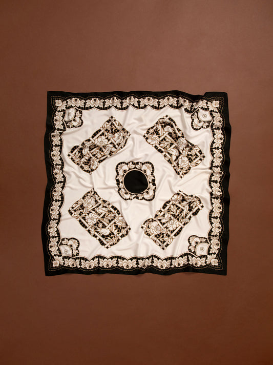 SATIN SCARF/TOP - SEMEDAKI