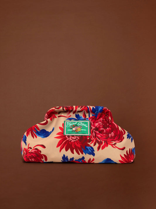 CLUTCH BAG - CHRYSANTHEMA BEIGE