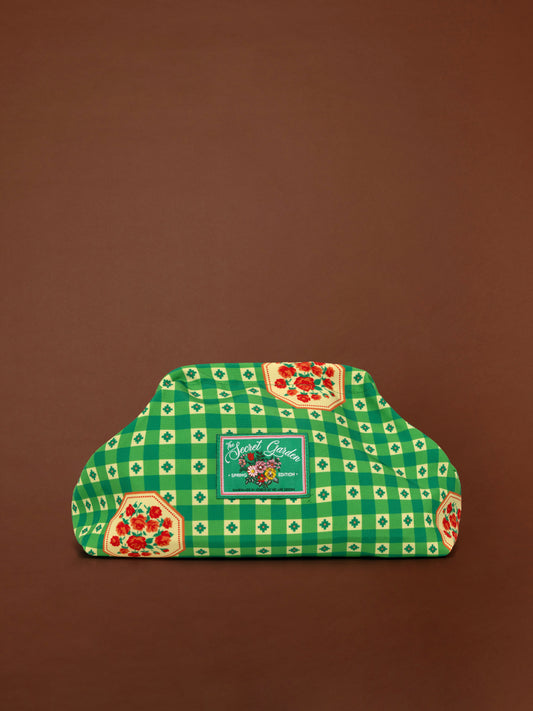 CLUTCH BAG - PICNIC GREEN