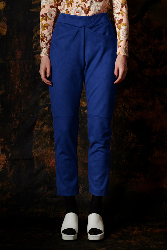 ALCANTARA PANTS BLUE