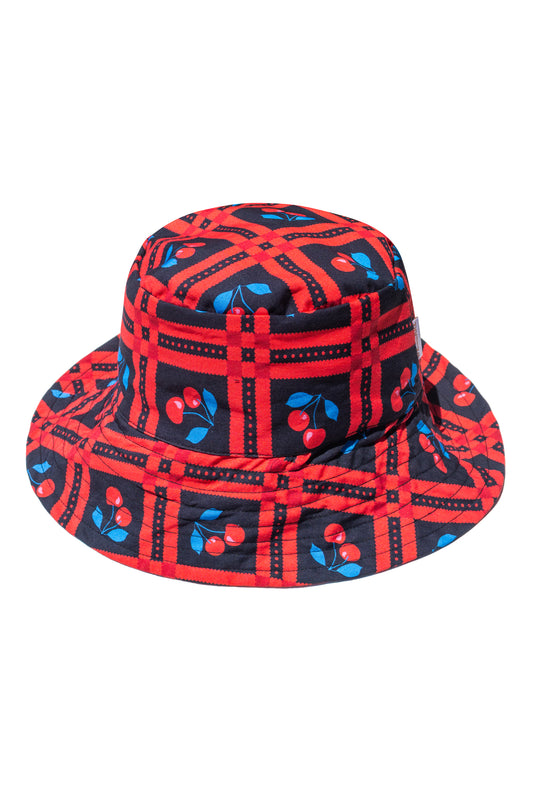BUCKET HAT - PICNIC BLACK