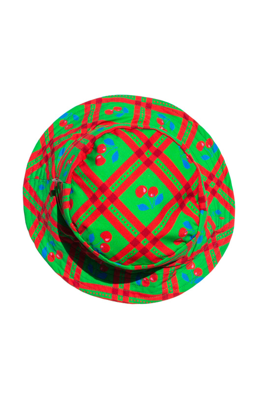 MINI BUCKET HAT - PICNIC GREEN