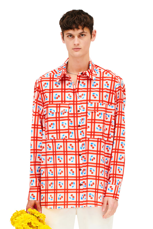 COTTON SHIRT PICNIC WHITE