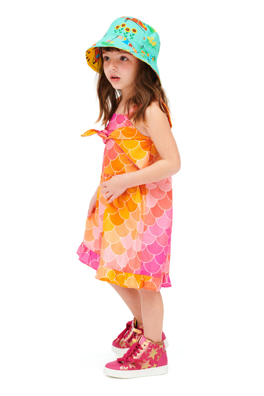 PLAYSUIT MERMAID FUCHSIA